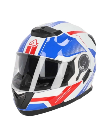 ACERBIS - CASCO MODULAR SEREL 22.06 Blanco/Azul/Rojo