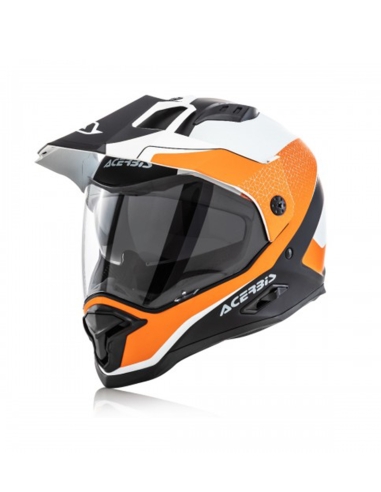 ACERBIS - CASCO REACTIVE GRAFFIX VTR BIANCO/ARANCIO