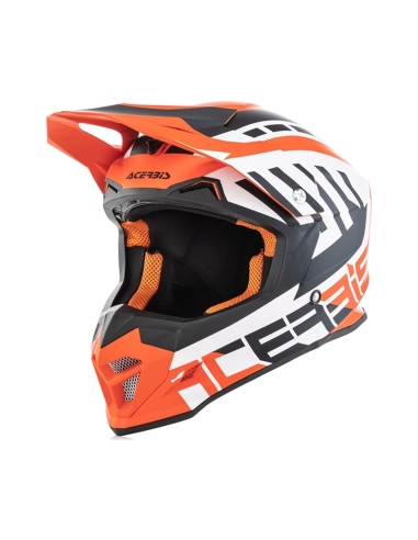 ACERBIS - CASCO LINEAR NERO/ARANCIO