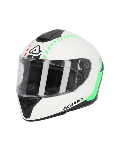 ACERBIS -  CASCO KRAPON 2206 BIANCO/NERO2