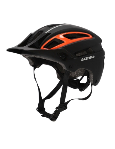 ACERBIS - CASQUE DOUBLE NOIR/ORANGE