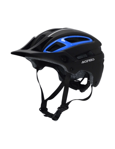 ACERBIS - DOUBLEP HELMET BLACK/BLUE