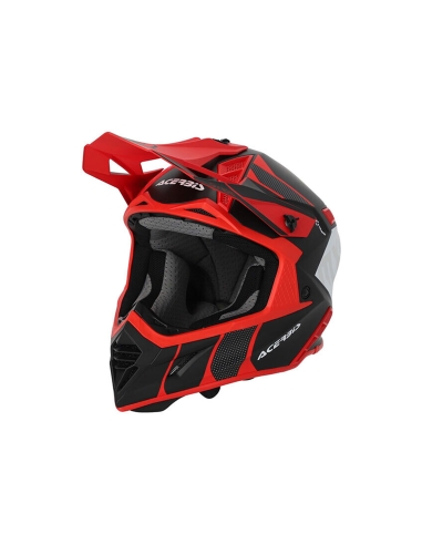 CAPACETE ACERBIS - X-TRACK 2206 PRETO/VERMELHO