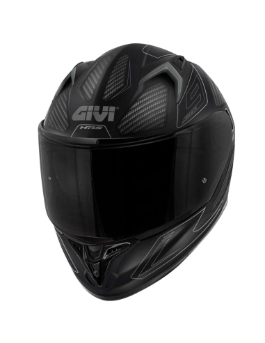 Casco moto integrale racing Givi 50.9 sport Enigma titanio nero opaco