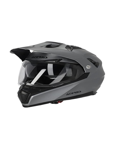 ACERBIS - CAPACETE FLIP 2206 PRETO/CINZA