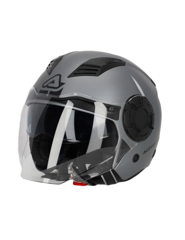 ACERBIS - CASCO JET VENTO GREY MEL.