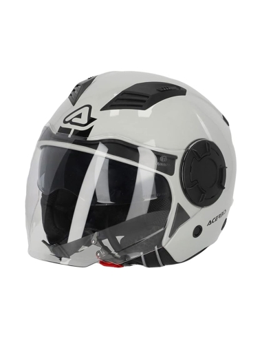 ACERBIS - CASCO JET VENTO GRIGIO CHIARO