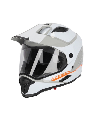 ACERBIS - CASCO REACTIVE 2206 BIANCO/GRIGIO