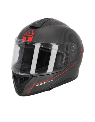 CAPACETE ACERBIS - TARMAK 2206 PRETO/VERMELHO