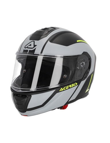 ACERBIS - CAPACETE TDC 2206 CINZA/AMARELO