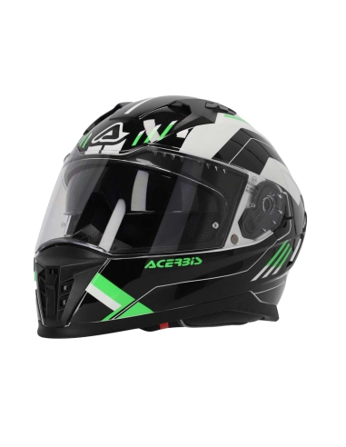 ACERBIS - CASCO X-WAY GRAPHIC NERO/VERDE