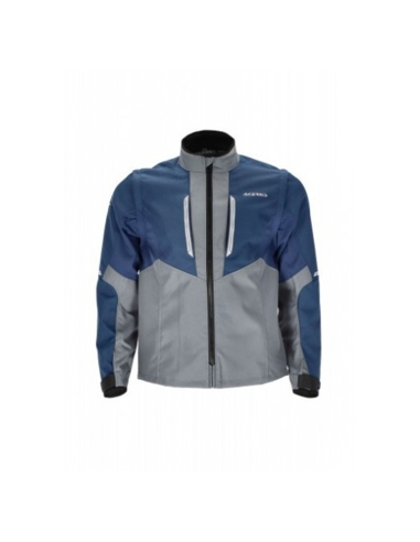 ACERBIS - CHAQUETA X-DURO BLU/ARANCIO