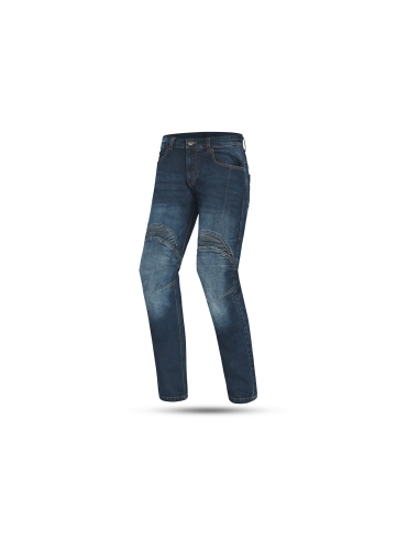 Bela Boston Jeans Moto per Uomo - Blu scuro