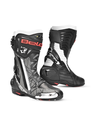 BELA - Botas AIR RIDER GP-1 RACING BOOT Negro/Gris