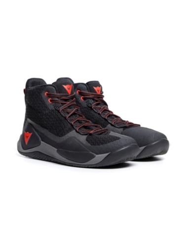 DAINESE - ATIPICA AIR  SHOES BLACK RED-FLUO