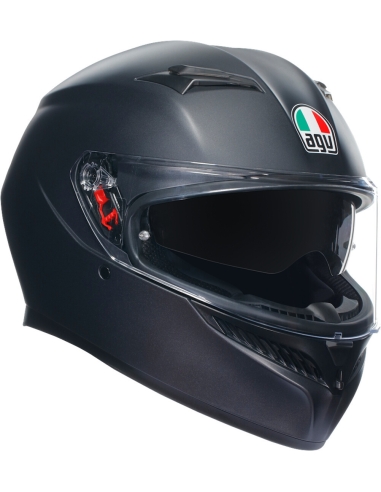 AGV CASCO K3 MONO NEGRO MATE