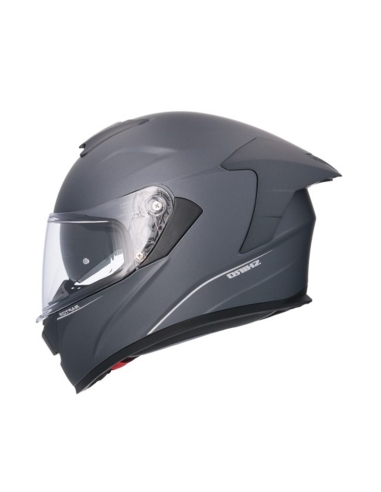 CAPACETE SHIRO RAPTOR MONOCOLOR TITÂNIO MATTE