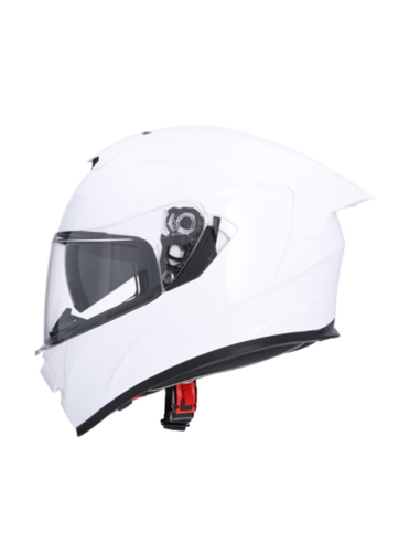 SHIRO CASCO RAPTOR MONOCOLOR BLANCO PERLA