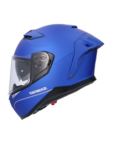 CAPACETE SHIRO FF950 ALPHA MONOCOLOR AZUL FOSCO