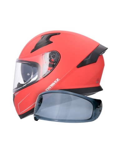 SHIRO CASCO KATANA SOLID ROJO MATE