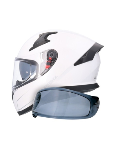 SHIRO CASCO KATANA SOLID BLANCO PERLA