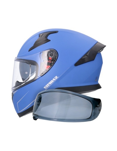 CAPACETE SHIRO KATANA SÓLIDO AZUL FOSCO