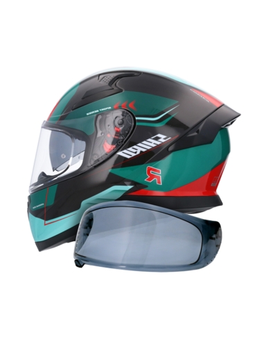 SHIRO CASCO KATANA ORBE VERDE