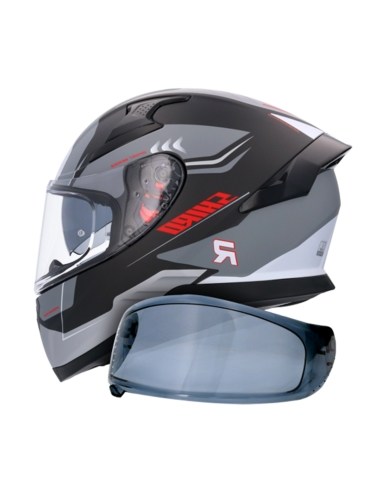 CASCO SHIRO KATANA ORB GRIGIO OPACO