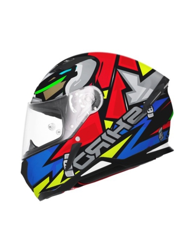 SHIRO CASCO HUNTER RACCOON AZUL MATE