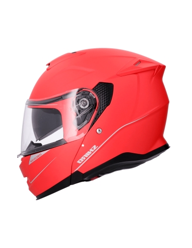 Casco modulare Shiro FF950 Discover Monocolore Rosso opaco