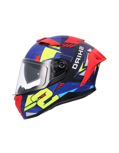 Capacete Integral Shiro Alpha Upgrade azul escuro mate