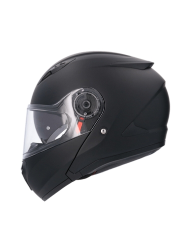 Casco modulare Shiro Sh-508 Explorer Monocolore Nero Opaco