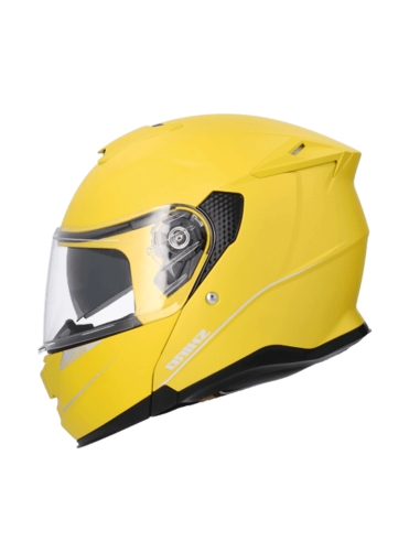 SHIRO CASCO FF950 DISCOVER MONOCOLOR AMARILLO FLUOR MATE