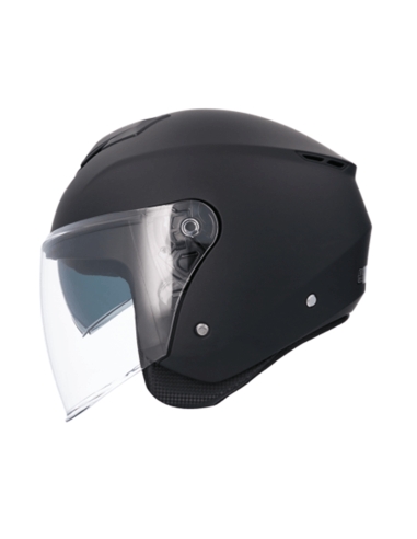 Shiro OF852 Ibiza Casco Monocolor Negro Mate