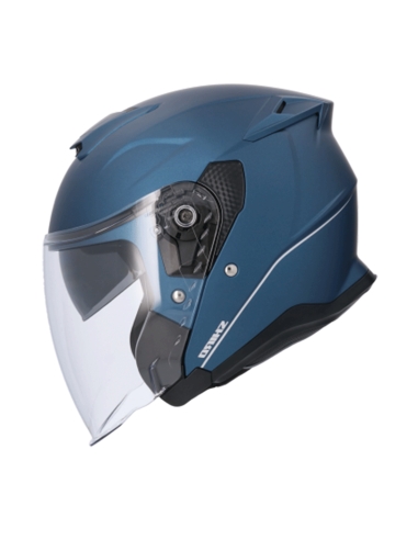 Shiro Capri Jet Helmet Monocolor Matetalian Blue