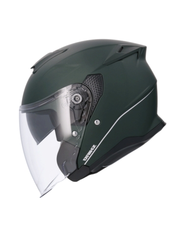 SHIRO CASCO CAPRI MONOCOLOR VERDE MATE