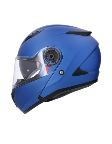 SHIRO CASCO SH-508 EXPLORER MONOCOLOR   AZUL MATE