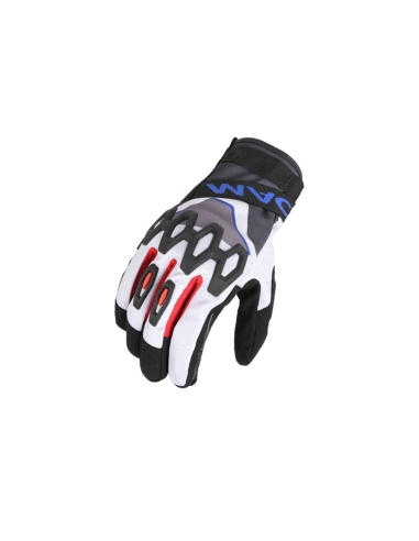 Macna Zairona Guantes de mujer Light grey/black/blue