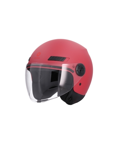 SHIRO CASCO SH-62 KIOTO MONOCOLOR ROJO MATE