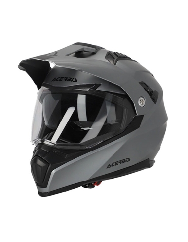 ACERBIS - CAPACETE FLIP 2206 PRETO/CINZA