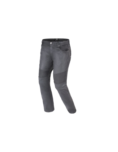 Bela Shirley Lady Motorcycle Jeans Wax Coated Grey