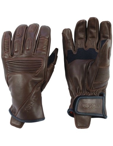 Poisoned Phantom Summer Leather Glove - Brown