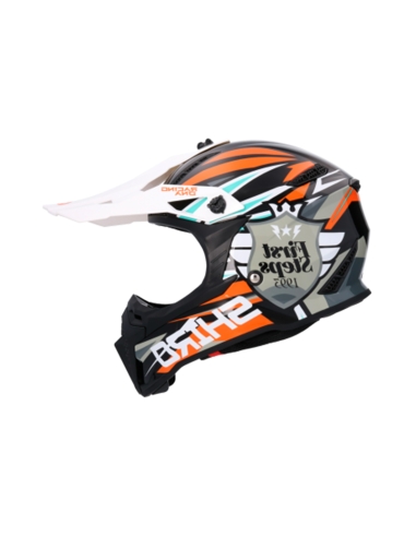 SHIRO CASCO DUNE IMPACT NEGRO_NARANJA FLUOR