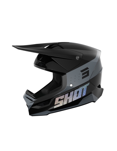 Shot FURIOUS MIRAGE Motocross CASCO Brillo Holográfico Brillante