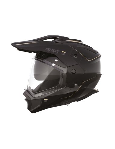 Shot Trek Rally Casco Black Sand Glossy