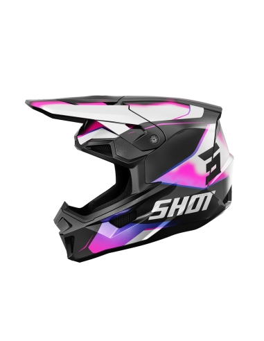 Shot Lite Aventura Casco De Astral Azul Rosa Nacarado