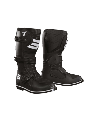 Shot Race 2 Racing Motorcycle Boot Black