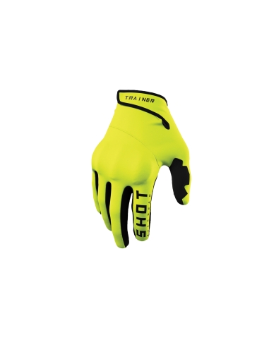 Shot Moto De Guantes Black_Neon_Yellow