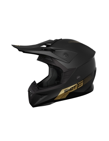 Shot Element Pulse Adventure Helmet Matte Gold