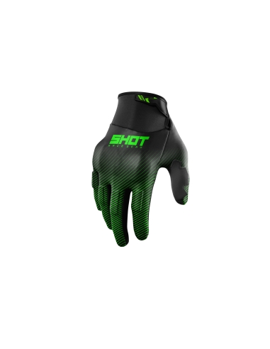 Shot Moto De Guantes Drift Rim Green